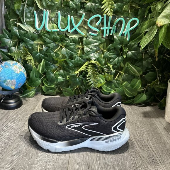 Brooks Womens Glycerin 21 1204091D090 Black Running Shoes Sneakers Size 8 Wide - Picture 4 of 10